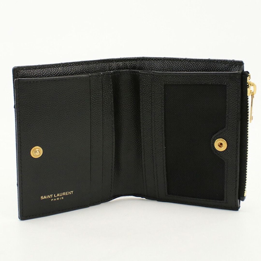 サンローラン SAINT LAURENT 二折財布小銭入付き レディース サンローラン SAINT LAURENT 二折財布小銭入付き レディース