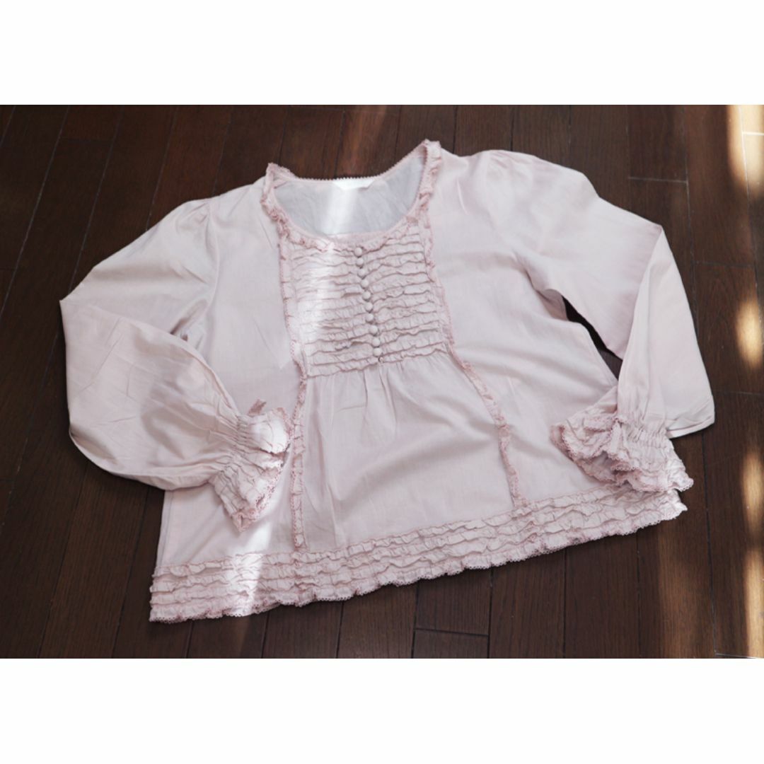 PINK HOUSE - ピンクハウス♡2枚セット♡綿ローン長袖ブラウスと半袖ブラウス