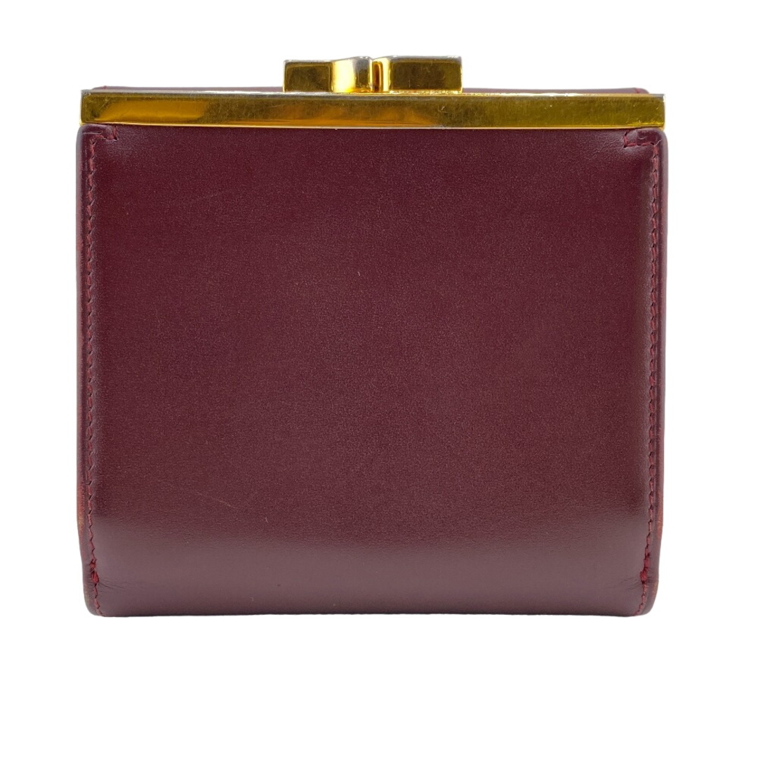 Cartier - カルティエ CARTIER 三つ折り財布 ワインレッドの通販 Cartier - カルティエ CARTIER 三つ折り財布 ワインレッドの通販