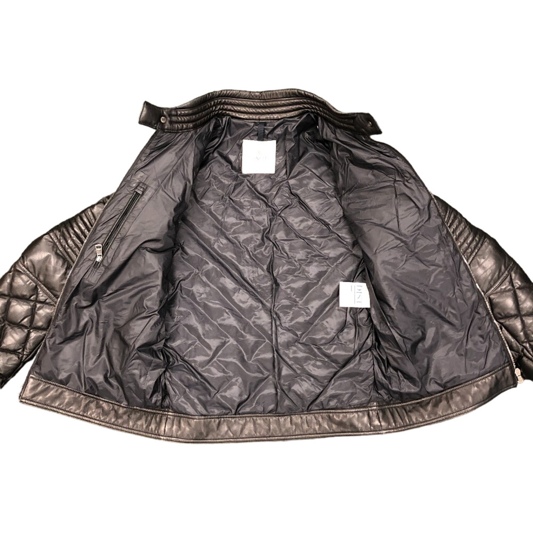 MONCLER - モンクレール MONCLER ライダースジャケット MONCLER - モンクレール MONCLER ライダースジャケット
