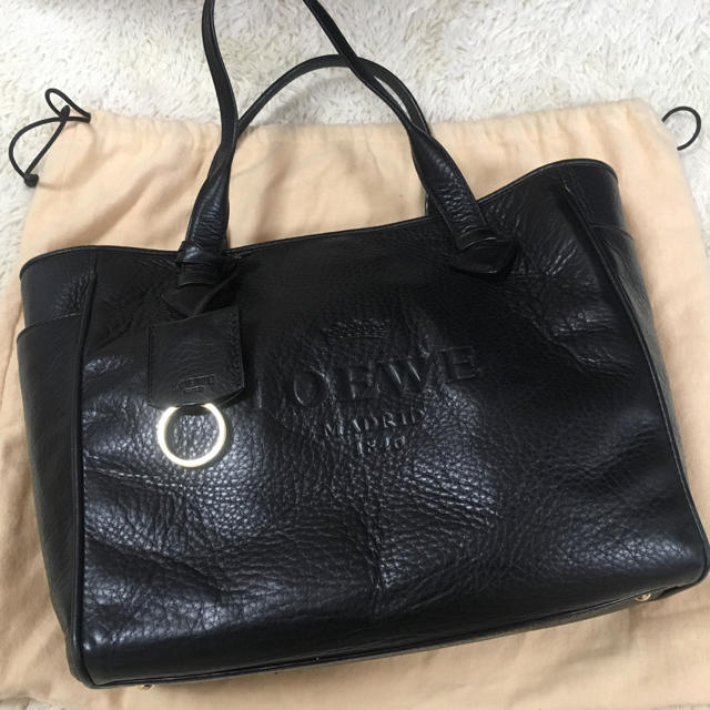代引き手数料無料 LOEWE - ❤︎LOEWE❤︎ロエベ❤︎トートバッグ❤︎内田恭子❤︎黒❤︎ トートバッグ 代引き手数料無料 LOEWE - ❤︎LOEWE❤︎ロエベ❤︎トートバッグ❤︎内田恭子❤︎黒❤︎ トートバッグ