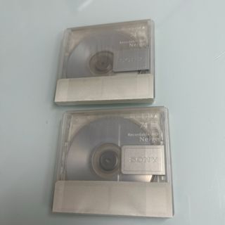 ソニー(SONY)のSONY Mini Disc74  未使用MD 2枚(その他)