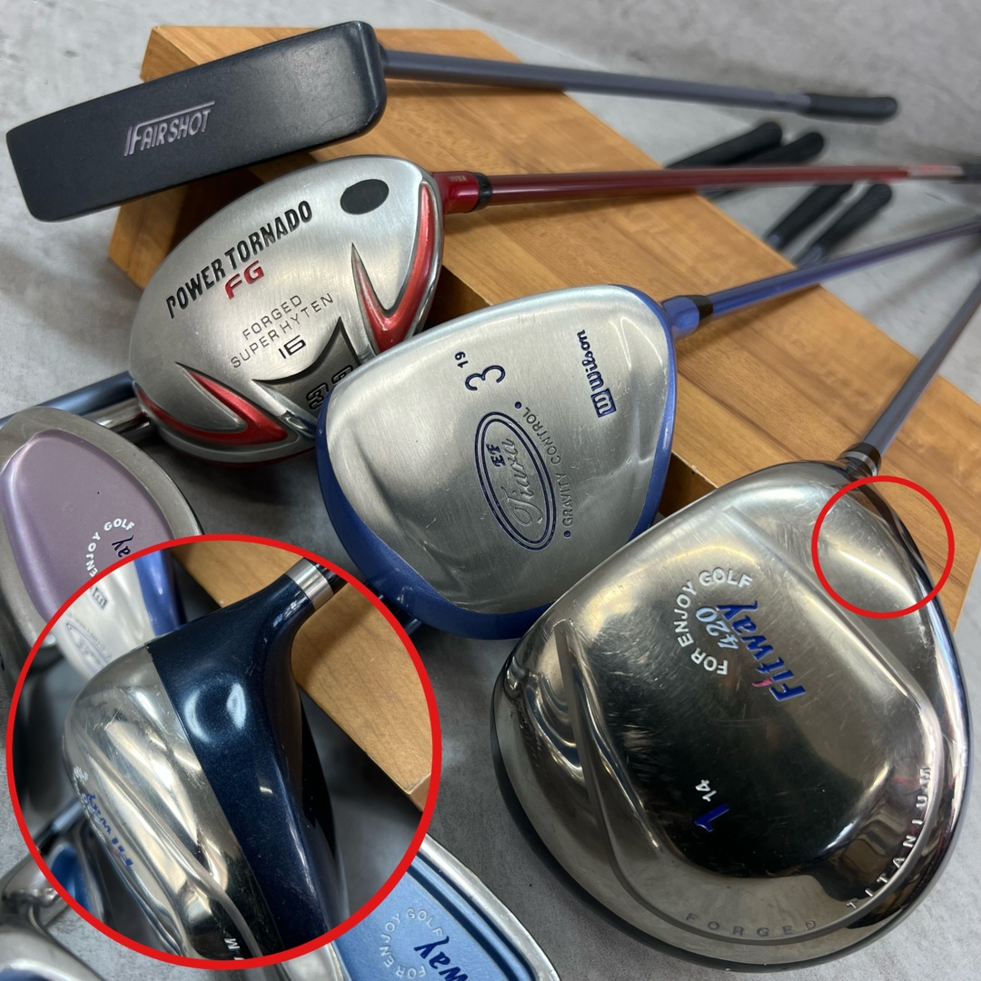 FItway フィットウェイ Wilson ウィルソン レディースゴルフ8本 FItway フィットウェイ Wilson ウィルソン レディースゴルフ8本