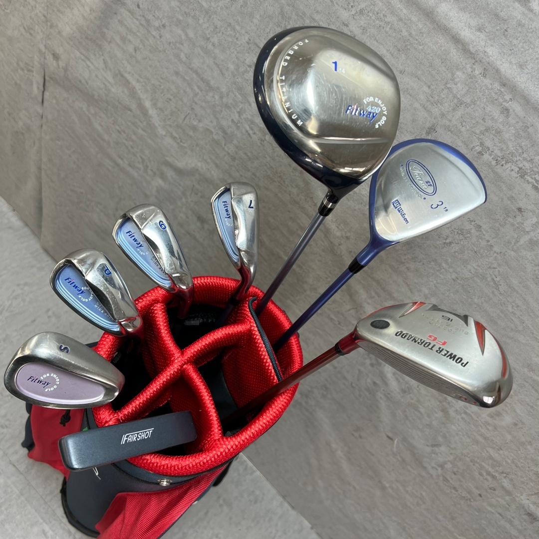 FItway フィットウェイ Wilson ウィルソン レディースゴルフ8本 FItway フィットウェイ Wilson ウィルソン レディースゴルフ8本