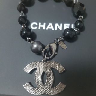 CHANEL(ブレスレット/バングル ・ ブラック/黒色系)のフリマ CHANEL(ブレスレット/バングル ・ ブラック/黒色系)のフリマ