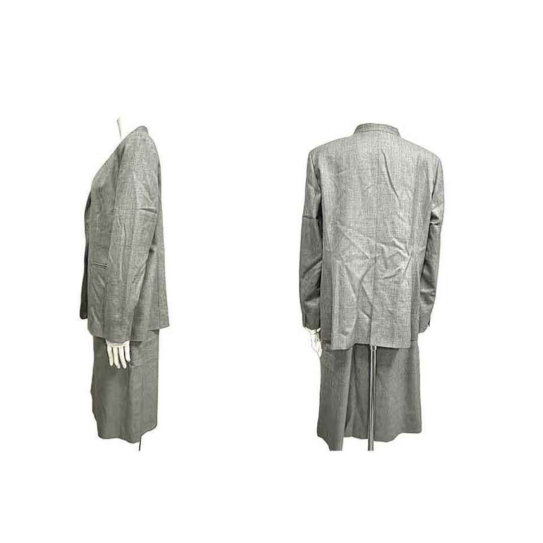 中古】SCAPA スキャパ レディース スーツ スカートスーツ グレー 中古】SCAPA スキャパ レディース スーツ スカートスーツ グレー