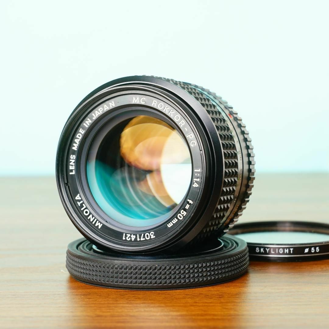 ミノルタ MC ROKKOR-PG 50mm f1.4 オールドレンズ #421 ミノルタ MC ROKKOR-PG 50mm f1.4 オールドレンズ #421