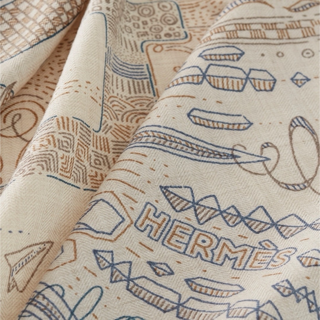 HERMES - 25春夏 エルメス カレH 100《プリーズ・ホールド・ザ HERMES - 25春夏 エルメス カレH 100《プリーズ・ホールド・ザ