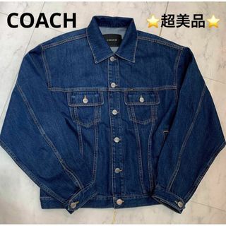 COACH - 新品 ナルトXコーチCOACH X NARUTO デニム トラッカー COACH - 新品 ナルトXコーチCOACH X NARUTO デニム トラッカー