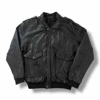 VINTAGE - 【USAF】A-2 Type パッチワーク レザージャケット A VINTAGE - 【USAF】A-2 Type パッチワーク レザージャケット A