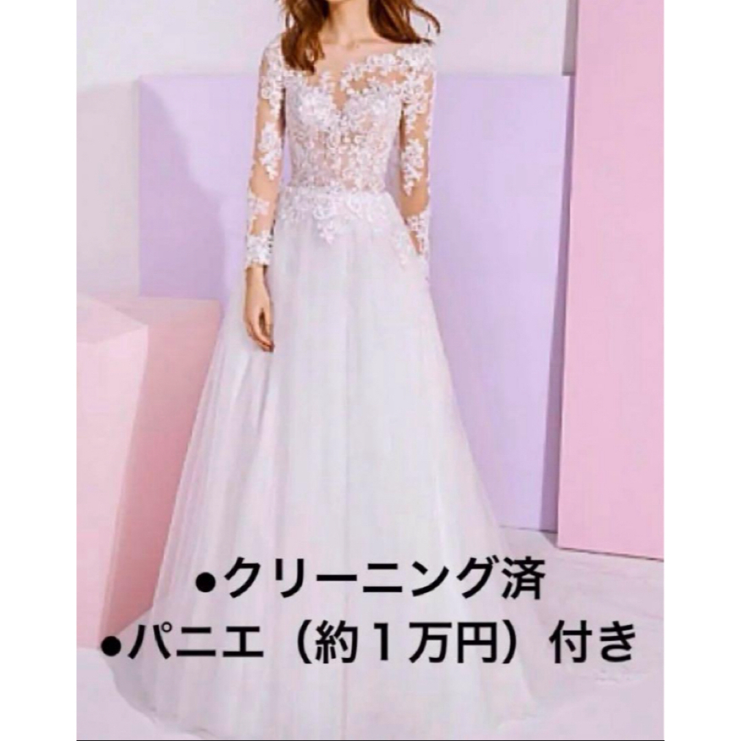 最終値下げ‼️クリーニング済☆プロノビアス ウェディングドレス 最終値下げ‼️クリーニング済☆プロノビアス ウェディングドレス