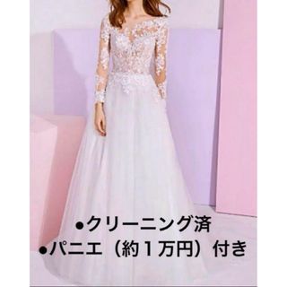 最終値下げ‼️クリーニング済☆プロノビアス ウェディングドレス 最終値下げ‼️クリーニング済☆プロノビアス ウェディングドレス