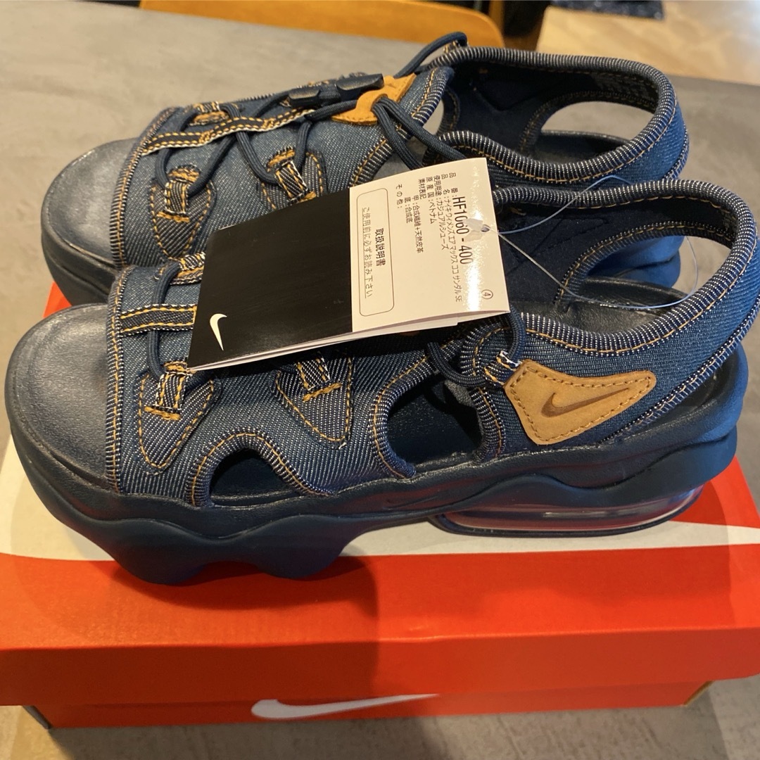 NIKE - 【新品・入手困難】NIKE ココサンダル デニム 24㎝の通販 NIKE - 【新品・入手困難】NIKE ココサンダル デニム 24㎝の通販