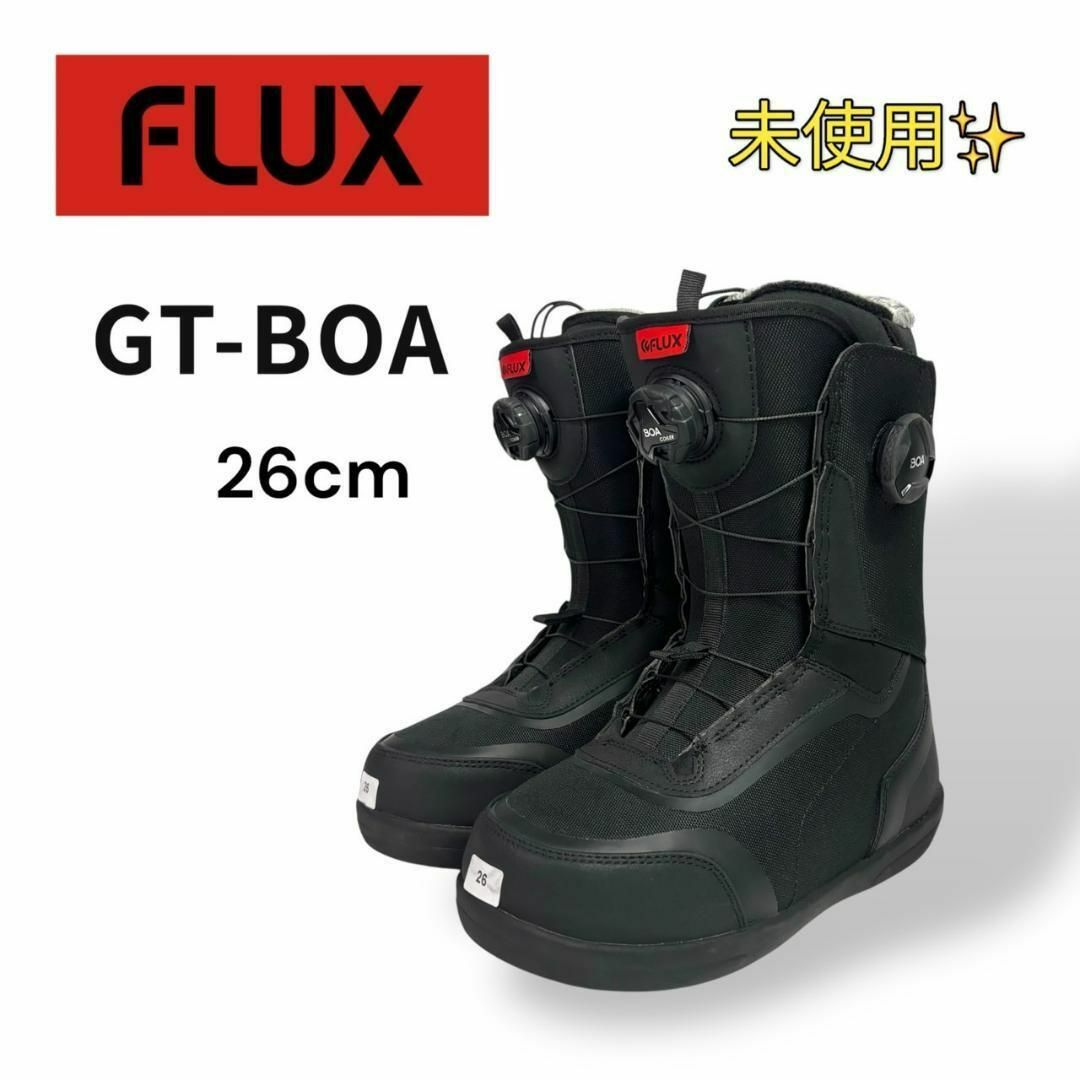 FLUX - 未使用 FLUX GT-BOA スノーボードブーツ 26cm ダブルBOA FLUX - 未使用 FLUX GT-BOA スノーボードブーツ 26cm ダブルBOA