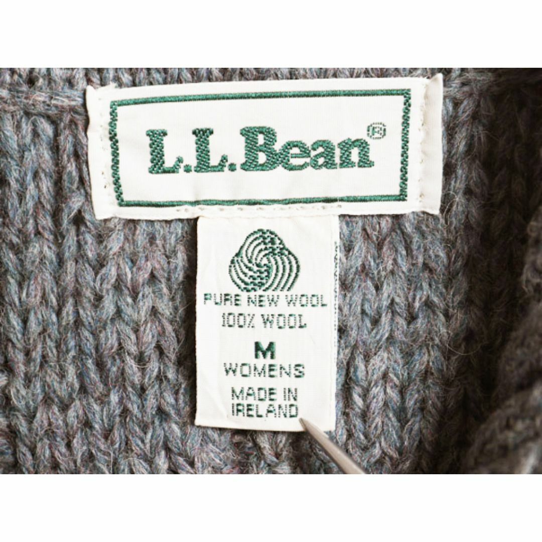 レビュー高評価の商品!の商品をすべて 90s アイルランド製 エルエルビーン フィッシャーマン ウール 女性用