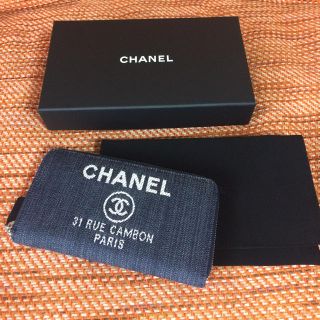 シャネル(CHANEL)のシャネル ドーヴィル長財布デニム♪(財布)