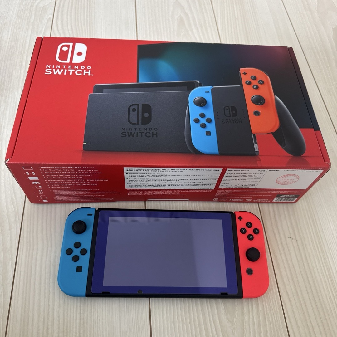 ニンテンドースイッチ 赤青【箱付属全て有】中古良好 Nintendo ニンテンドースイッチ 赤青【箱付属全て有】中古良好 Nintendo