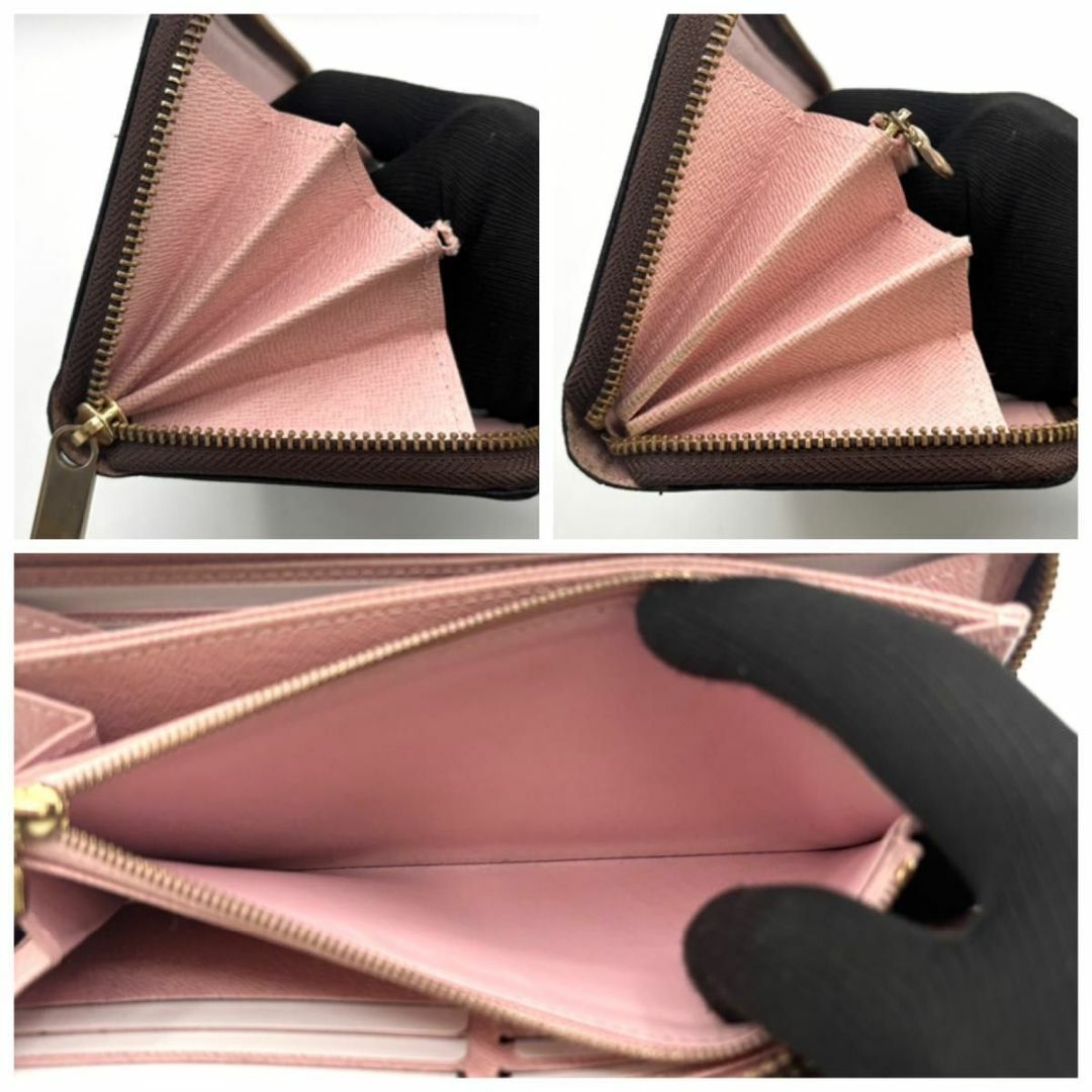 LOUIS VUITTON - 美品 ルイヴィトン ジッピーウォレット 現行 LOUIS VUITTON - 美品 ルイヴィトン ジッピーウォレット 現行