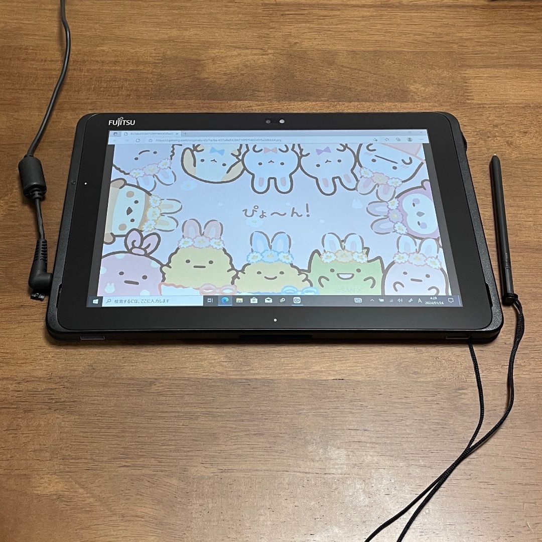 超特価1台限り！お絵描きイラストにおすすめ富士通製タブレットタッチペン付きワコム お絵描きやイラスト描くのにおすすめ！富士通製タブレットワコム