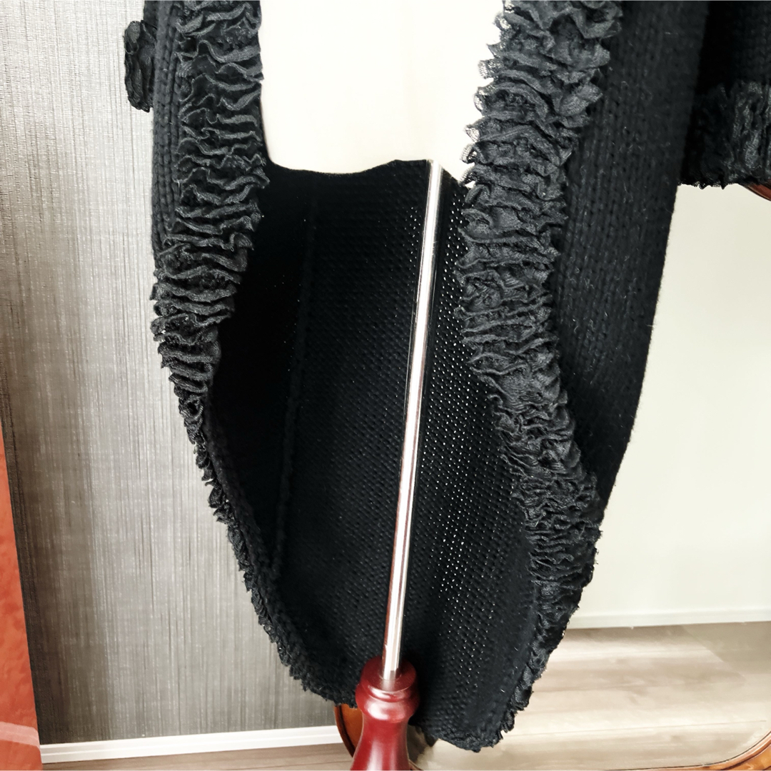 美品 CHANEL シャネル カシミヤ カーディガン ロングテイル 美品 CHANEL シャネル カシミヤ カーディガン ロングテイル
