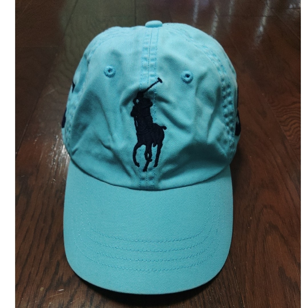 POLO RALPH LAUREN - POLO RALPH LAUREN キャップ 水色 ビッグ POLO RALPH LAUREN - POLO RALPH LAUREN キャップ 水色 ビッグ