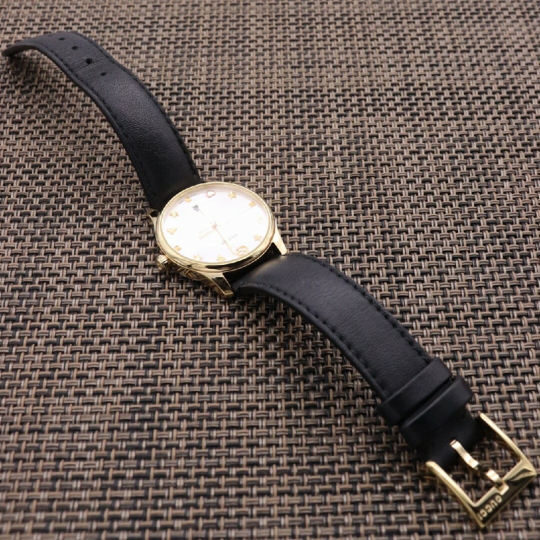 GUCCI - 正規品【新品電池】GUCCI 126.5/スター 動作品 超美品 GUCCI - 正規品【新品電池】GUCCI 126.5/スター 動作品 超美品