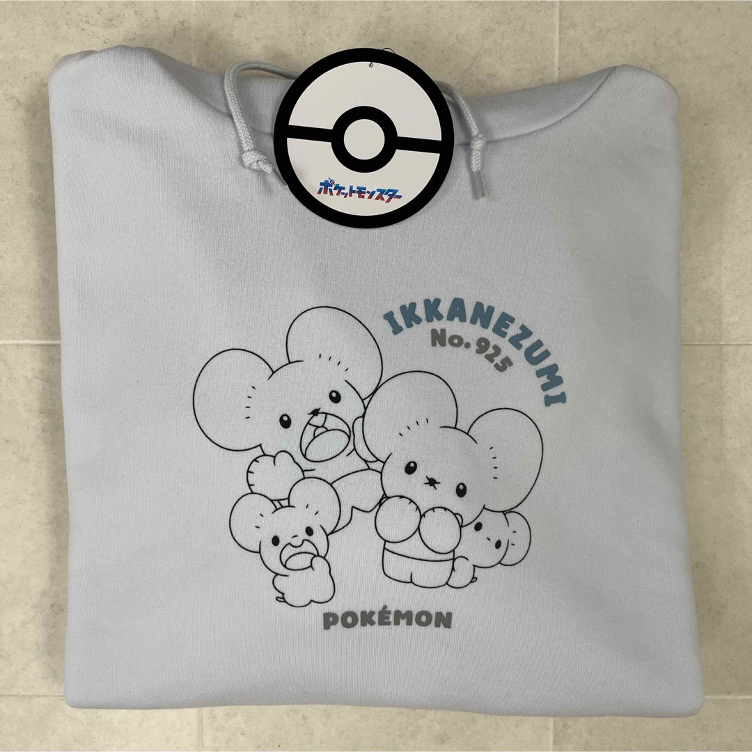 ポケモン - ポケモン イッカネズミ スウェット プルパーカー ポケモン - ポケモン イッカネズミ スウェット プルパーカー