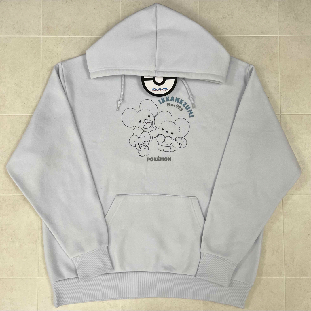 ポケモン - ポケモン イッカネズミ スウェット プルパーカー ポケモン - ポケモン イッカネズミ スウェット プルパーカー