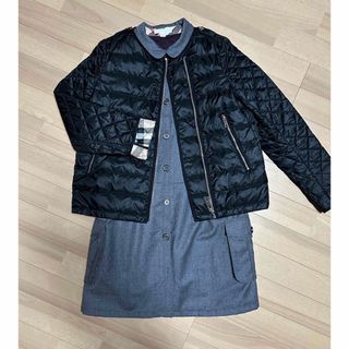 BURBERRY - バーバリー☆リバーシブルダウン☆チルドレン☆14yの BURBERRY - バーバリー☆リバーシブルダウン☆チルドレン☆14yの