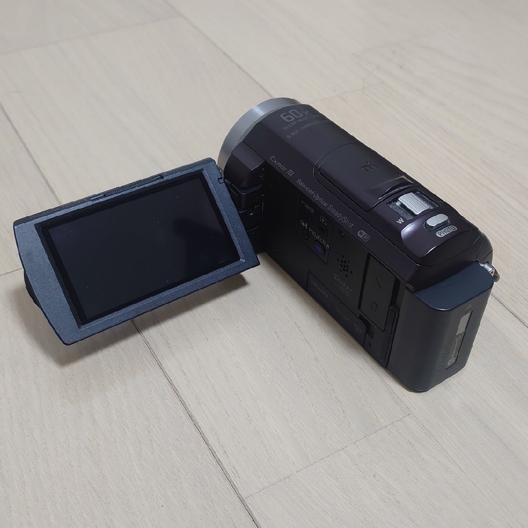 SONY(ソニー)のSONY HDR-PJ540 デジタルビデオカメラ プロジェクター機能付 スマホ/家電/カメラのカメラ(ビデオカメラ)の商品写真