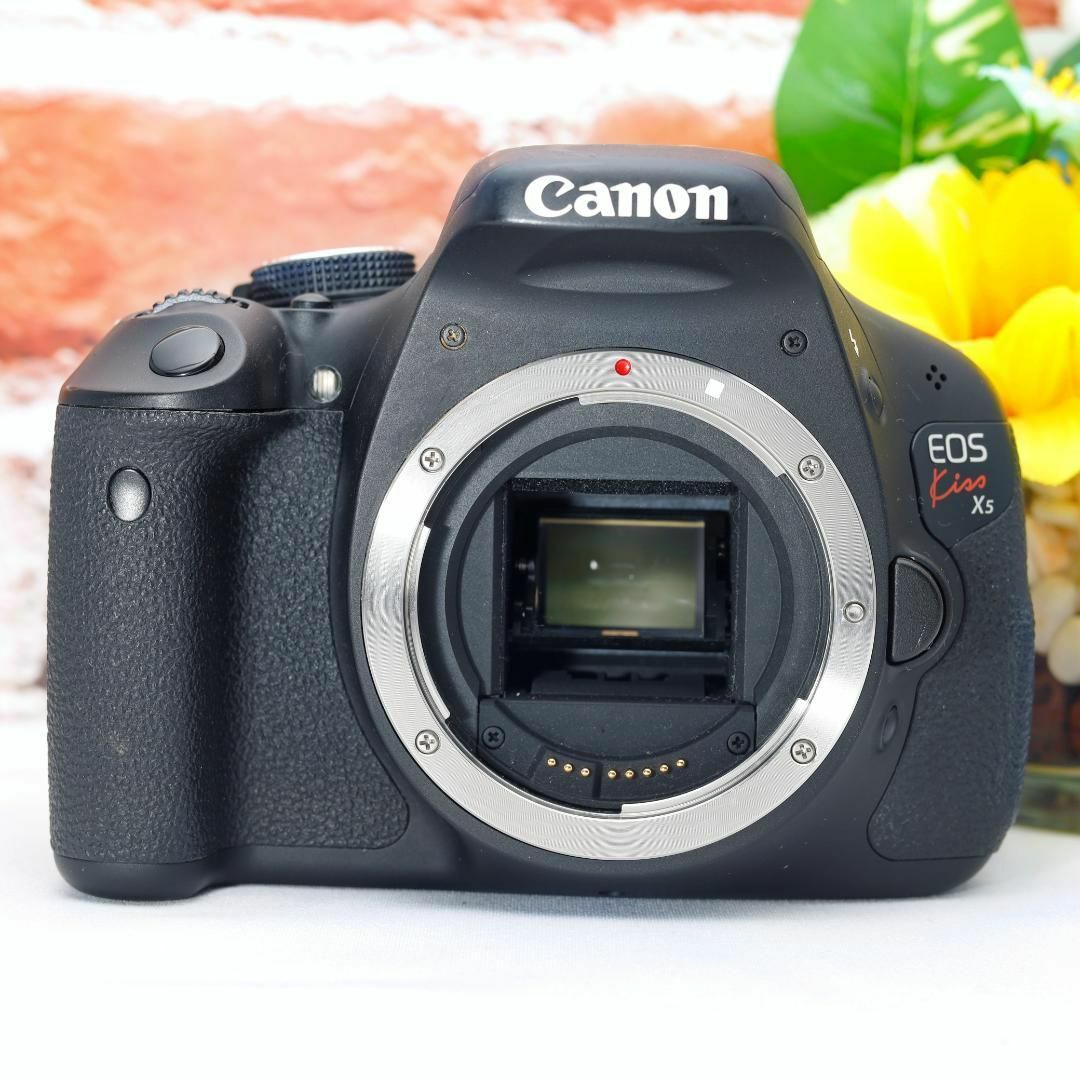 Canon - ✨自撮りOK✨Canon Kiss X5 ダブルレンズセット✨スマホ Canon - ✨自撮りOK✨Canon Kiss X5 ダブルレンズセット✨スマホ
