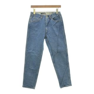 ウエストオーバーオールズ(WESTOVERALLS)のWESTOVERALLS デニムパンツ 28(L位) 青(デニム) 【古着】【中古】(デニム/ジーンズ)