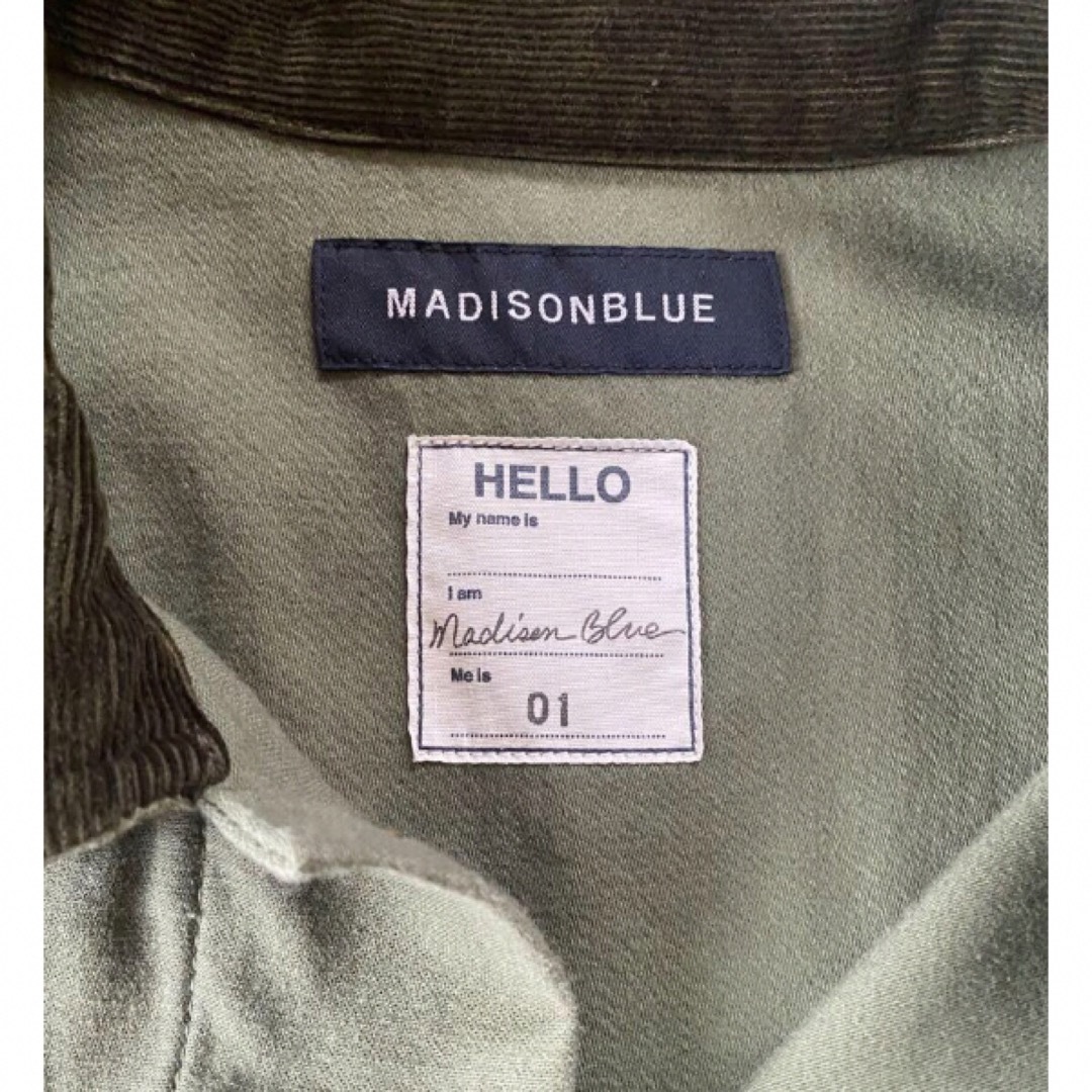 MADISONBLUE - マディソンブルー COVERALL JK L.oz BS MADISONBLUE - マディソンブルー COVERALL JK L.oz BS