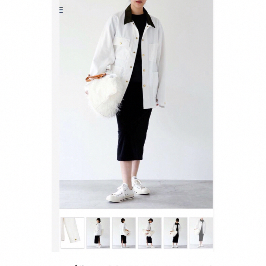 MADISONBLUE - マディソンブルー COVERALL JK L.oz BS MADISONBLUE - マディソンブルー COVERALL JK L.oz BS