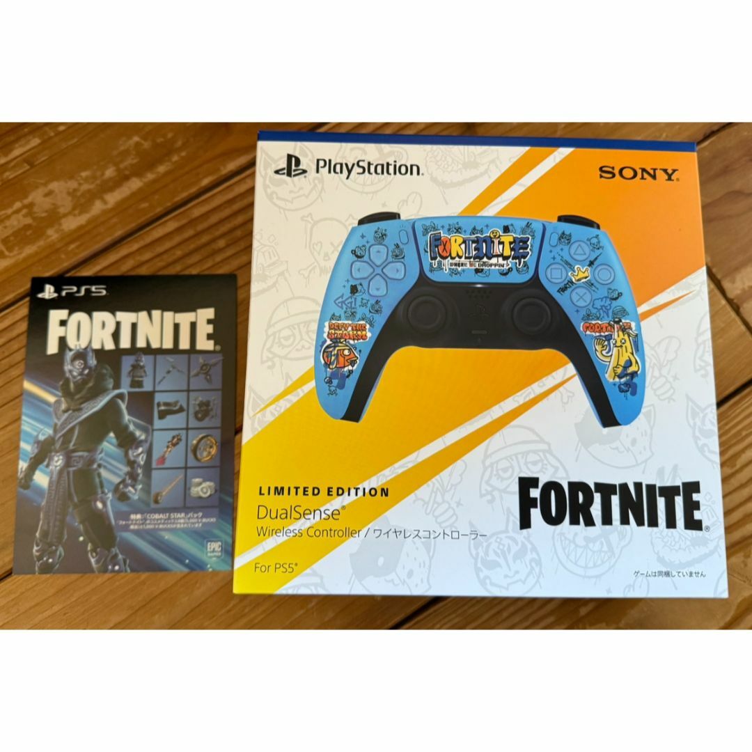 SONY - 【未使用】PS5フォートナイト コード＆ワイヤレスコントローラーリミテッド