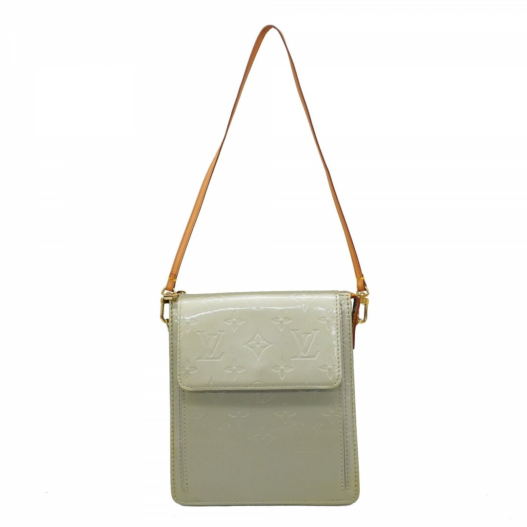 LOUIS VUITTON - ★SALE【5ae5928】ルイヴィトン ショルダーバッグ ヴェルニ モット M91030 グリ【中古】レディース