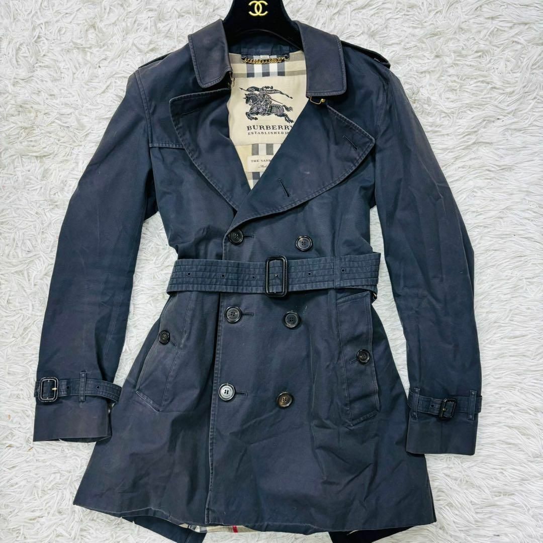 BURBERRY - 希少XL 美品 バーバリー 現行 サンドリンガム BURBERRY - 希少XL 美品 バーバリー 現行 サンドリンガム