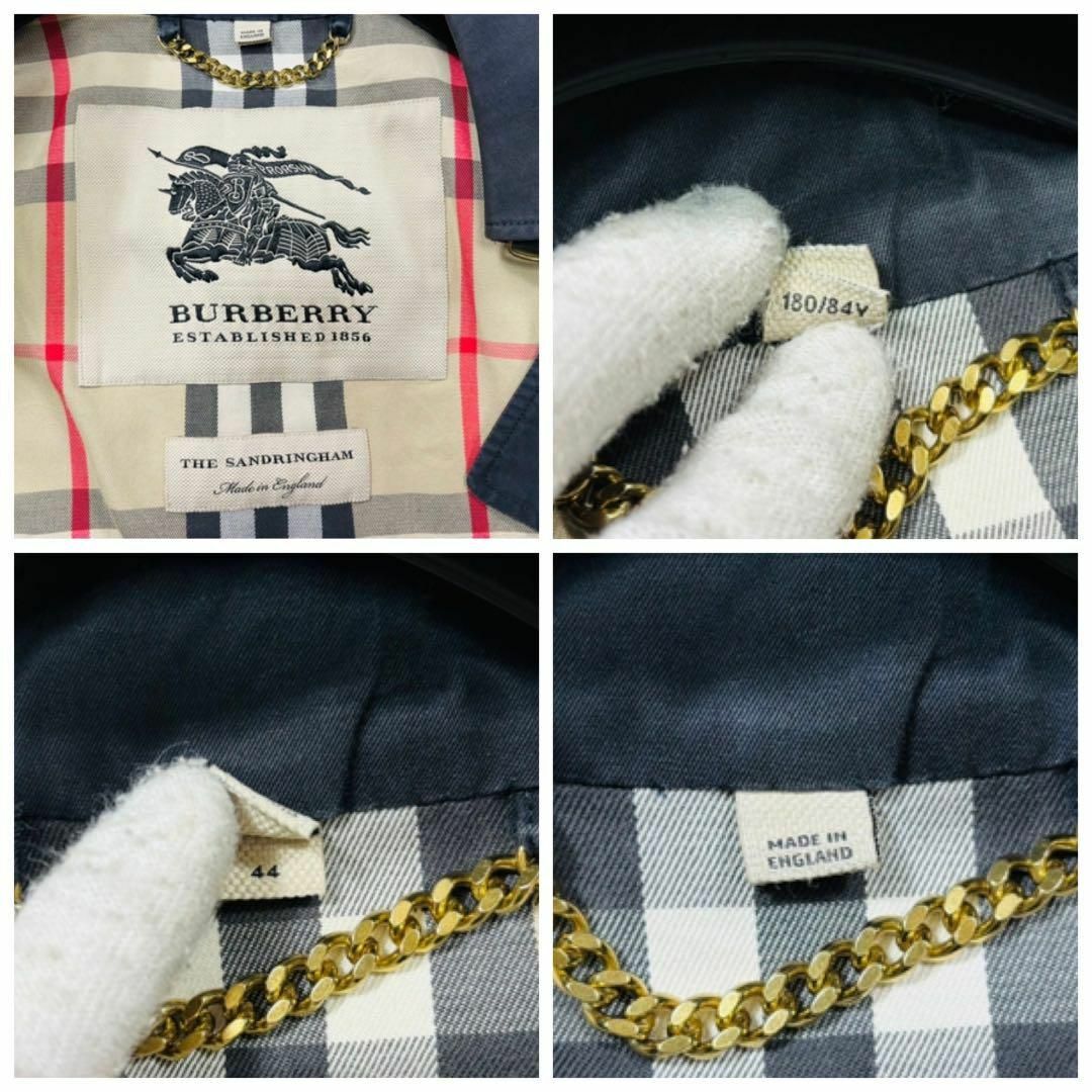BURBERRY - 希少XL 美品 バーバリー 現行 サンドリンガム BURBERRY - 希少XL 美品 バーバリー 現行 サンドリンガム