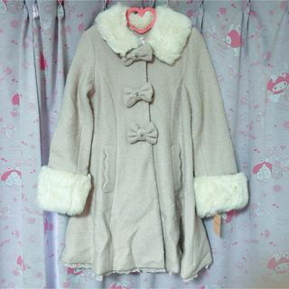 LIZ LISA - LIZ LISA♡ビジューリボンコートピンク 新品未使用 LIZ LISA - LIZ LISA♡ビジューリボンコートピンク 新品未使用