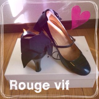 アバハウス(ABAHOUSE)のRouge vif♡バックリボンパンプス(ハイヒール/パンプス)