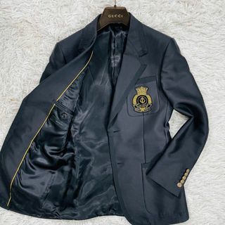 GUCCI(テーラードジャケット ・ ブラック/黒色系)のフリマ GUCCI(テーラードジャケット ・ ブラック/黒色系)のフリマ