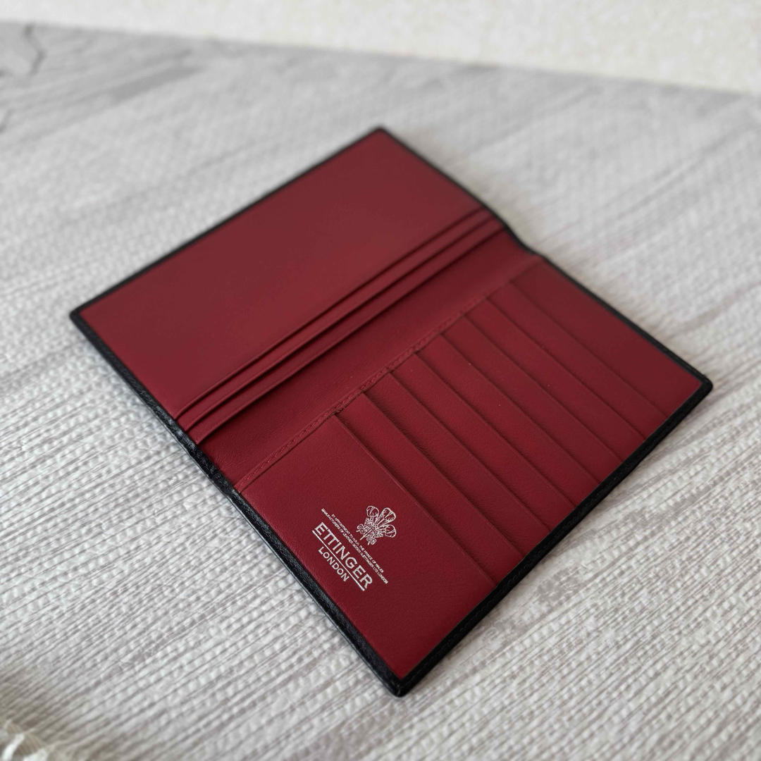 ETTINGER - 【新品未使用】エッティンガー COAT WALLET ブラック ETTINGER - 【新品未使用】エッティンガー COAT WALLET ブラック