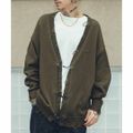 【OLIVE】【MEDIUM】Damaged knit cardigan