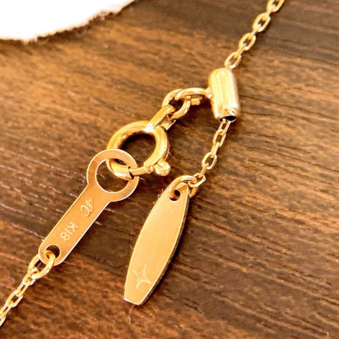 4℃ - 美品❗️4℃ プレジェンス❗️D0.24CT✨k18アーチダイヤ 4℃ - 美品❗️4℃ プレジェンス❗️D0.24CT✨k18アーチダイヤ