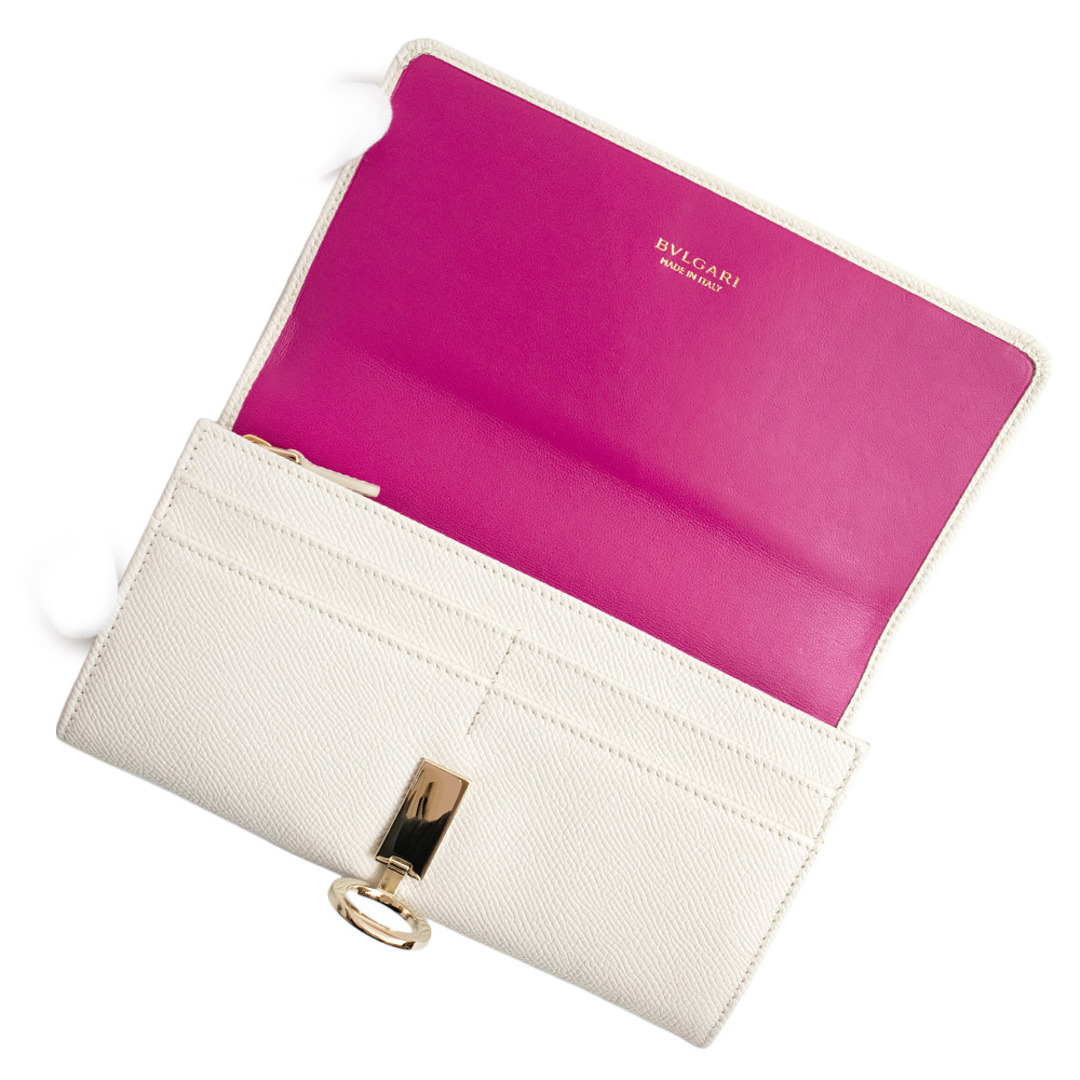 極美品✨ BVLGARI 長財布 サークルロゴ ロゴクリップ ピンク 極美品✨ BVLGARI 長財布 サークルロゴ ロゴクリップ ピンク