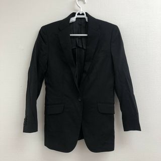 【SILAQUSA】シラキューサ　テーラードジャケット　黒系　ブラック　無地　レディース　長袖(その他)