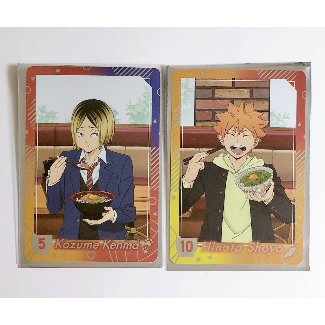 ハイキュー × すき家 コラボ 限定 ノベルティ 購入特典 日向 孤爪 セット エンタメ/ホビーのおもちゃ/ぬいぐるみ(キャラクターグッズ)の商品写真