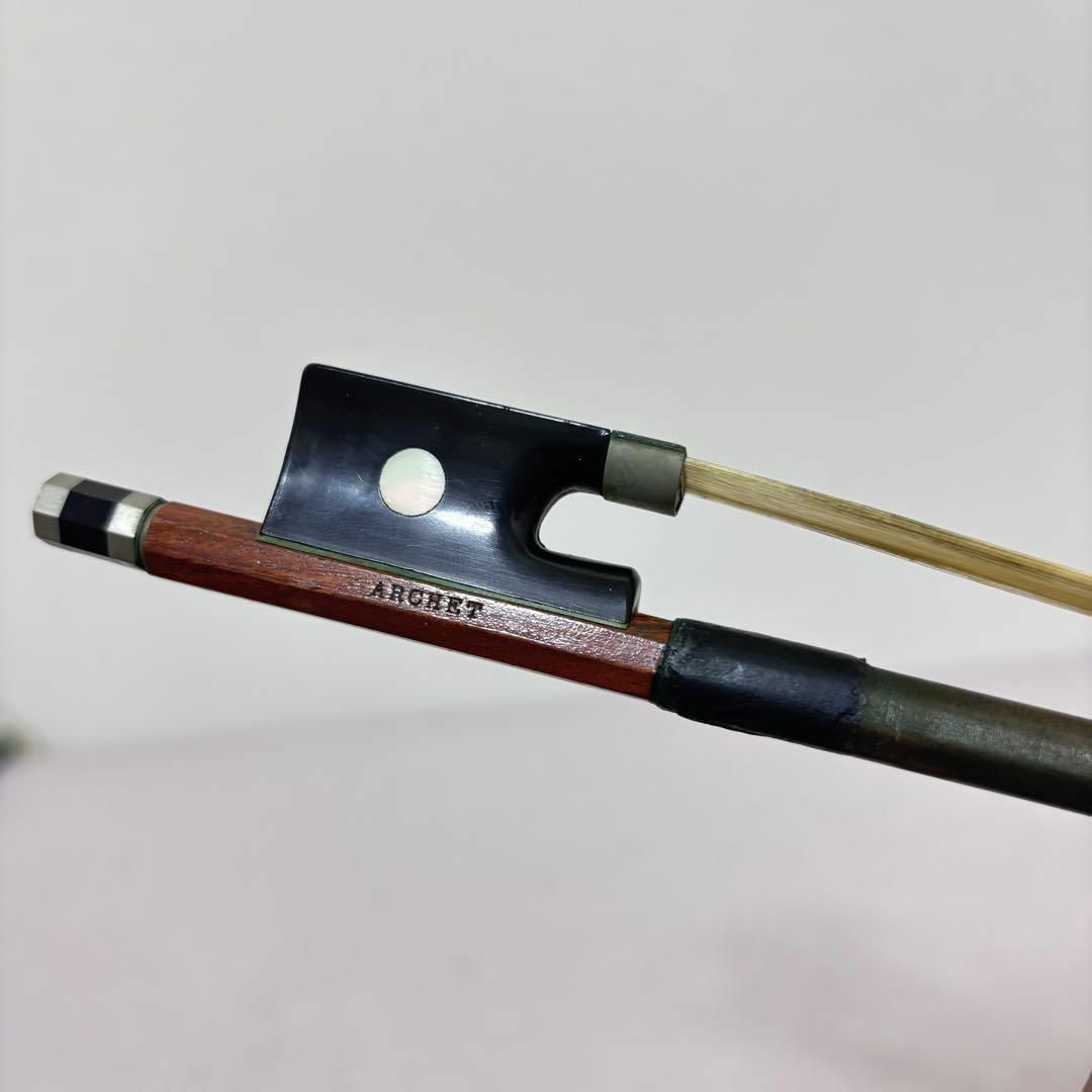 □ アルシェ バイオリン 弓 1/4 ARCHET 約43g □ アルシェ バイオリン 弓 1/4 ARCHET 約43g