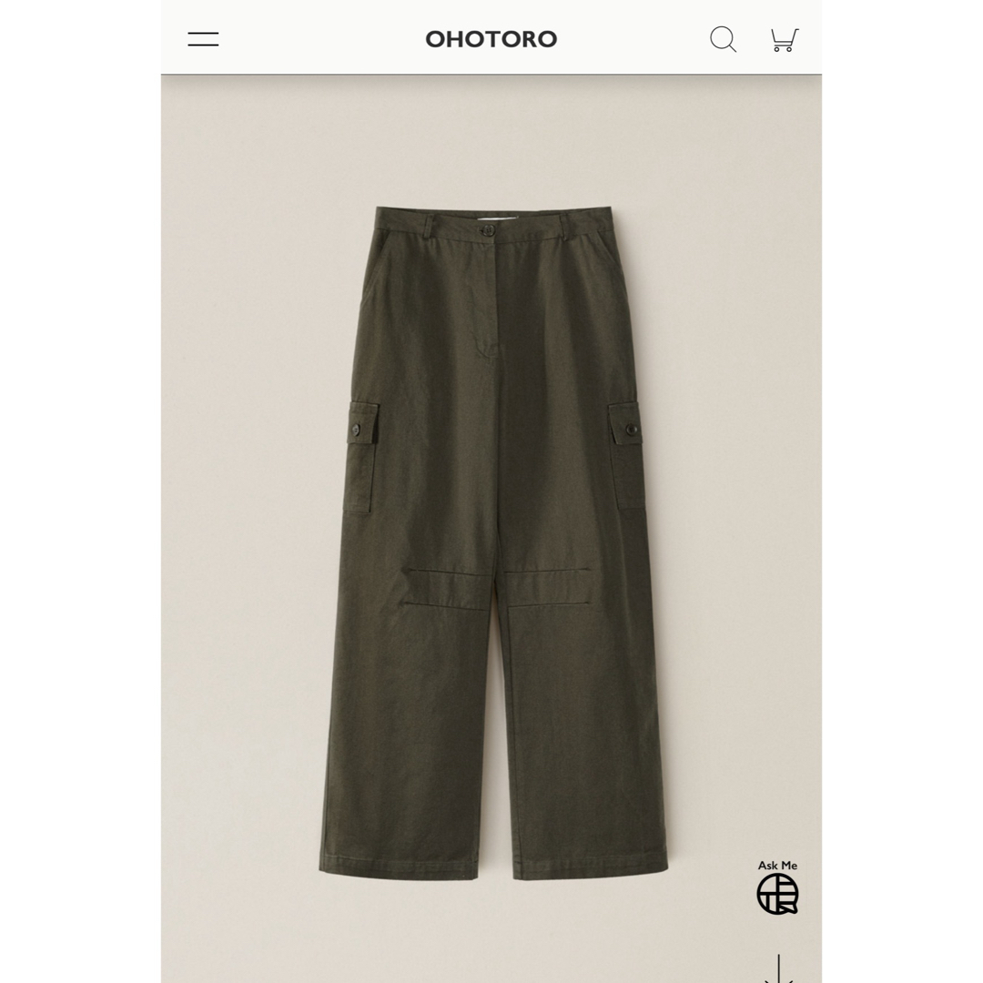 OHOTORO - OHOTORO Worker Cargo Pants khakiの通販 by 🌟|オオトロならラクマ OHOTORO - OHOTORO Worker Cargo Pants khakiの通販 by 🌟|オオトロならラクマ