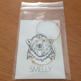 スメリー(SMELLY)のSMELLY 新品未使用 フープピアス(ピアス)